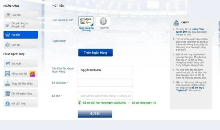 Hướng Dẫn Rút Tiền DAGA Nhanh Chóng, An Toàn Trong Vài Bước 2 Hướng Dẫn Rút Tiền DAGA Nhanh Chóng, An Toàn Trong Vài Bước
